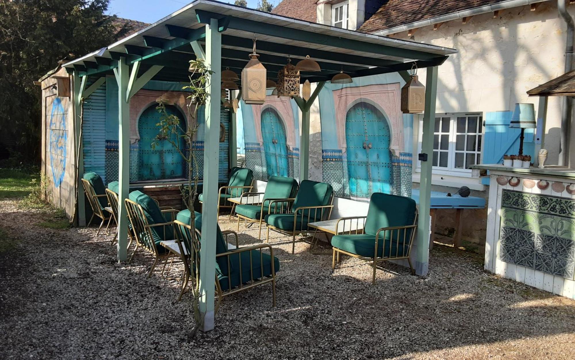 Bed and Breakfast 'La Menagerie' Châteauvieux Exteriér fotografie